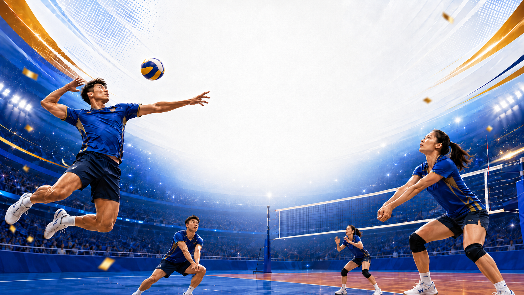 Turnamen Bola Volly - HUT 59 Sambu Group